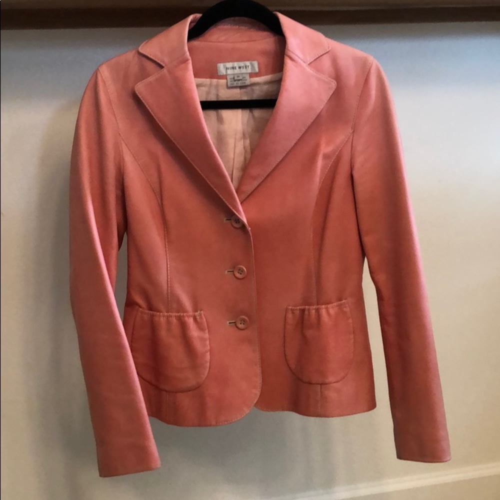 Nine West Lined SOFT Leather Jacket